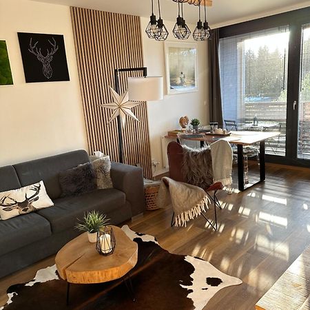 U Jelena Harrachov - Rodinny Apartman U Lesa S Garazi 외부 사진