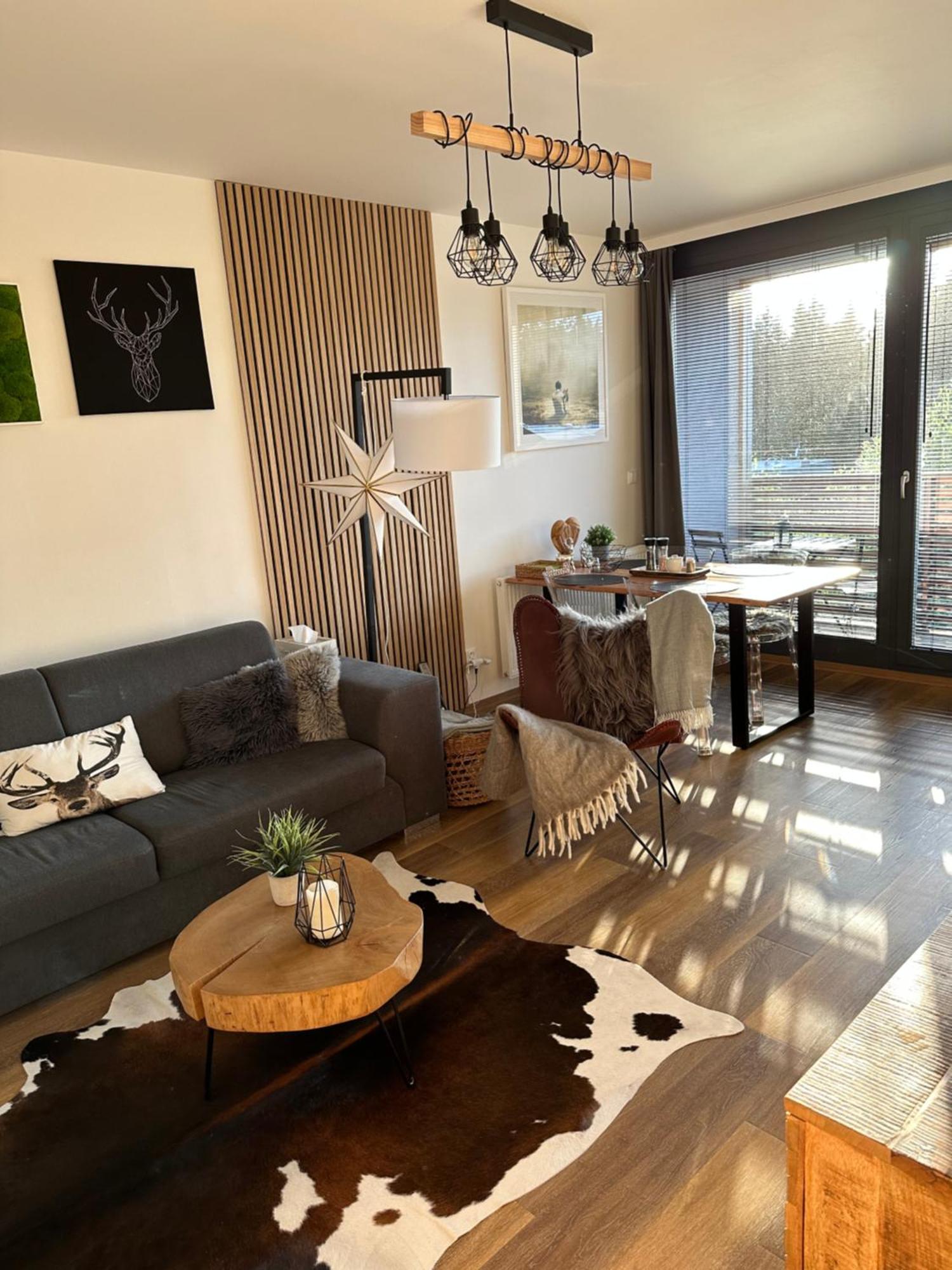 U Jelena Harrachov - Rodinny Apartman U Lesa S Garazi 외부 사진